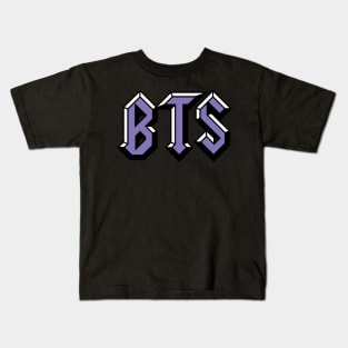 BTS heavy metal Kids T-Shirt